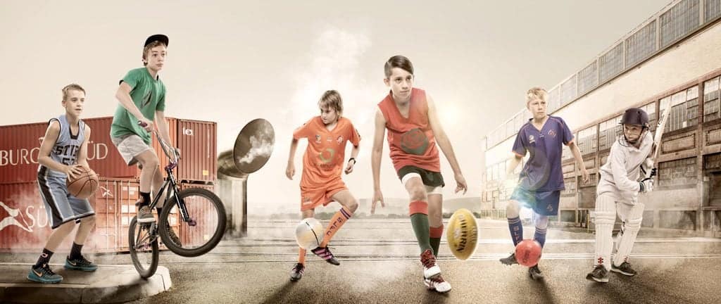 Kids Loving Sports Commercial Photography Adelaide