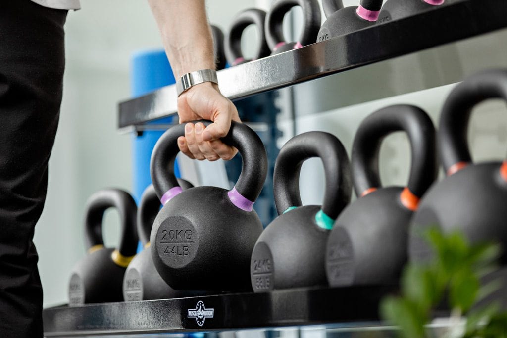 Thrive Physio Kettle Bell Weights Corporate Photographer