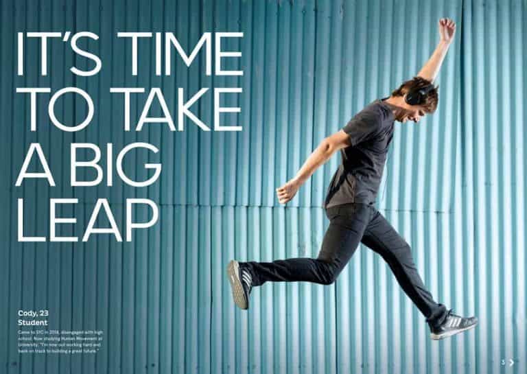SYC Big Leap Advertising Photographer Adelaide
