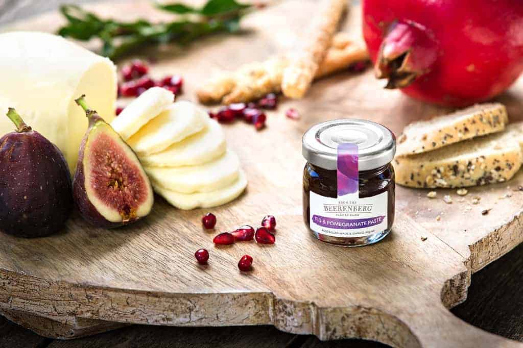 Beerenberg Fig & Pomegranate Cheese Board Advertising Photographer