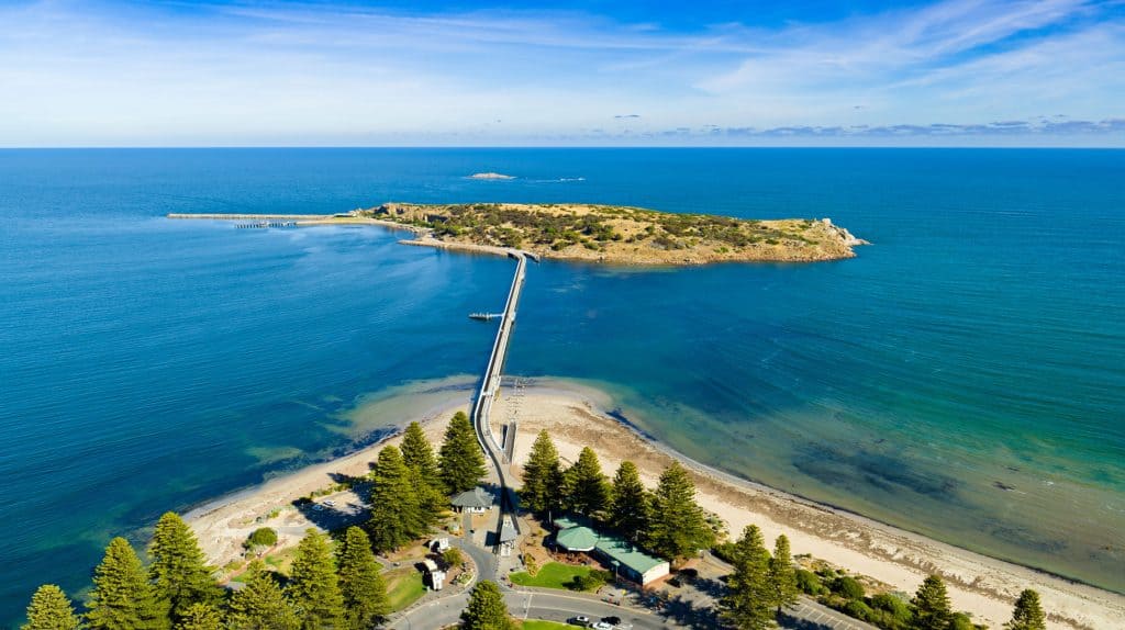 Victor-Harbour-Granite-Island-Causeway-Aerial-Drone-Photographer-Adelaide